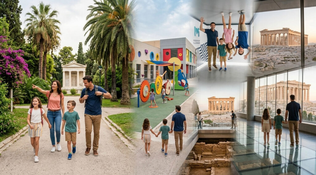 אתונה למטיילים: המדריך המלא לחופשה יוונית מושלמת (2026) אתונה עם ילדים